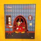 Donald Duck Trick or Treat Hinged LE 3" Pin Huey Dewey Louie