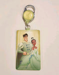 Prince and the Frog Tiana Retractable Lanyard ID Holder