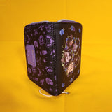 Villains Floral Icons Ursula Cruella Evil Queen Zip Wallet
