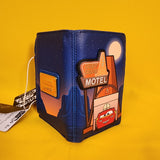 Loungefly Disney Pixar Cars Cozy Cone Motel Lighting McQueen GID Flap Wallet