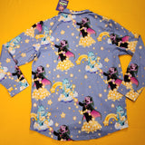 Cakeworthy Care Bears x Sesame Street Pajamas PJs Set Unisex Medium
