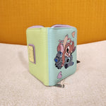 Angel & Stitch Corduroy Zip Around Wallet