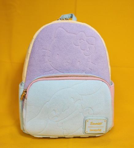 Loungefly SDCC LE Hello Kitty & Friends Color Block Terry Cloth Mini B – Get Lojos Mojo