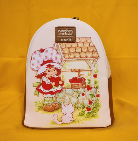 Strawberry Shortcake Heart Custard Wishing Well Mini Backpack