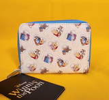 Winnie The Pooh and Friends Cuddle Hugs Hearts Zip Wallet