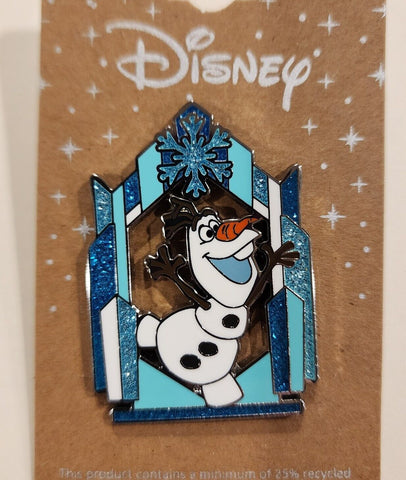 Frozen Olaf Winter Glitter Enamel Pin