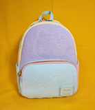 Loungefly SDCC LE Hello Kitty & Friends Color Block Terry Cloth Mini Backpack
