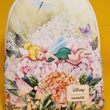 Loungefly Disney Peter Pan Tinker Bell Napping Sleeping Flowers Mini Backpack