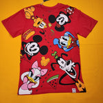 Loungefly Disney Mickey & Friends Picnic Red T Shirt Size S