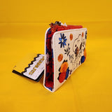Loungefly Peanuts Snoopy Floral Embroidered Flower Flap Wallet NEW
