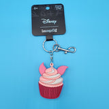 Loungefly Disney Winnie the Pooh Piglet Cup Cake 3D Keychain Charm
