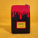 Loungefly Chucky Childs Play Clown Cosplay Zip Around Wallet Horror Halloween