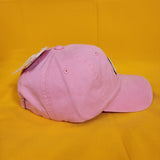 Hello Kitty Sanrio Fuzzy Face Wink Dad Hat Pink Patch Adjustable Embroidered