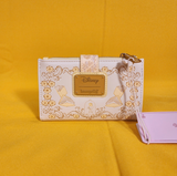 Loungefly Beauty and the Beast Cogsworth & Friends Tonal Sketch Portrait Wallet