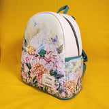Loungefly Disney Peter Pan Tinker Bell Napping Sleeping Flowers Mini Backpack