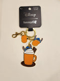 Lilo and Stitch Pumpkin Spice Latte Keychain
