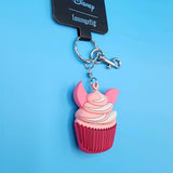 Loungefly Disney Winnie the Pooh Piglet Cup Cake 3D Keychain Charm