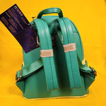 Loungefly Walt Disney Archives Bambi Tumper and Flower Green Mini Backpack