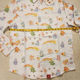 Care Bears Cousins Flannel Button Down Shirt 80's Cartoon M