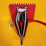 Marc Tetro Westie Terrier Red Dog Wallet Cardholder Wristlet