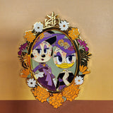 Loungefly Disney Minnie & Daisy Day Of The Dead Glow In The Dark LE Enamel Pin