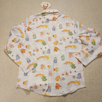 Care Bears Cousins Flannel Button Down Shirt 80's Cartoon M