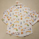 Care Bears Cousins Flannel Button Down Shirt 80's Cartoon M