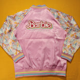 Loungefly Barbie 65th Anniversary Unisex Bomber Jacket Pink XLarge