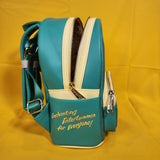 Loungefly Walt Disney Archives Bambi Tumper and Flower Green Mini Backpack