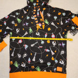NBC Christmas Tree String Ornaments Unisex Hoodie Size Med
