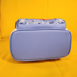 Loungefly Disney Bambi White and Blue Floral Flower Thumper Mini Backpack