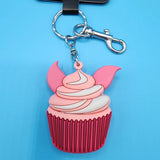 Loungefly Disney Winnie the Pooh Piglet Cup Cake 3D Keychain Charm