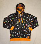 NBC Christmas Tree String Ornaments Unisex Hoodie Size Med