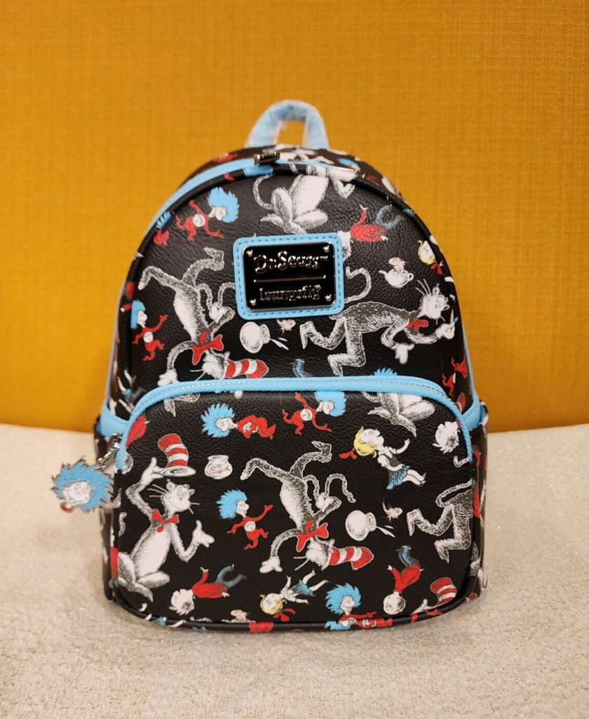 Dr. Seuss Cat In The Hat AOP Mini Backpack – Get Lojos Mojo