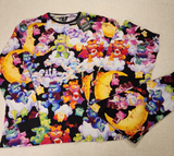 Cakeworthy Care Bears x Universal Monsters Unisex PJ Set Size XL