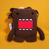 Domo Fuzzy Sherpa Figural Cosplay Crossbody Handbag