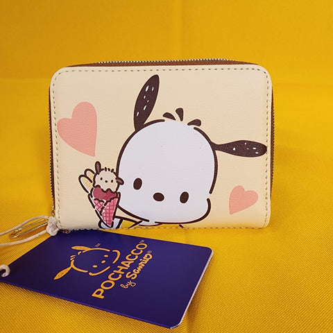 Pochacco Ice Cream Sweet Treats Zip Wallet