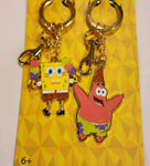 Spongebob and Patrick Ice Cream Keychain Set Besties