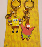 Spongebob and Patrick Ice Cream Keychain Set Besties