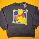 Cakeworthy Disney Winnie The Pooh Halloween Candy Crew Neck Sweatshirt XL