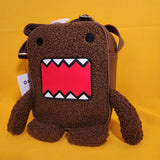 Domo Fuzzy Sherpa Figural Cosplay Crossbody Handbag