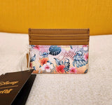 Lilo and Stitch Tropical Sunset Floral Cardholder Wallet