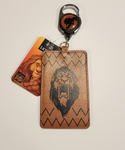 Villains Lion King Scar Face Retractable Lanyard ID Holder