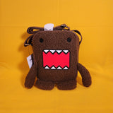 Domo Fuzzy Sherpa Figural Cosplay Crossbody Handbag