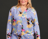 Cakeworthy Care Bears x Sesame Street Pajamas PJs Set Unisex Large