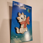 Aristocats Marie Big Pink Glitter Bow Enamel Pin Palm Exclusive