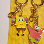 Spongebob and Patrick Ice Cream Keychain Set Besties