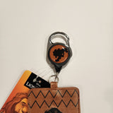 Villains Lion King Scar Face Retractable Lanyard ID Holder