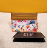 Lilo and Stitch Tropical Sunset Floral Cardholder Wallet