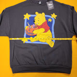 Cakeworthy Disney Winnie The Pooh Halloween Candy Crew Neck Sweatshirt XL